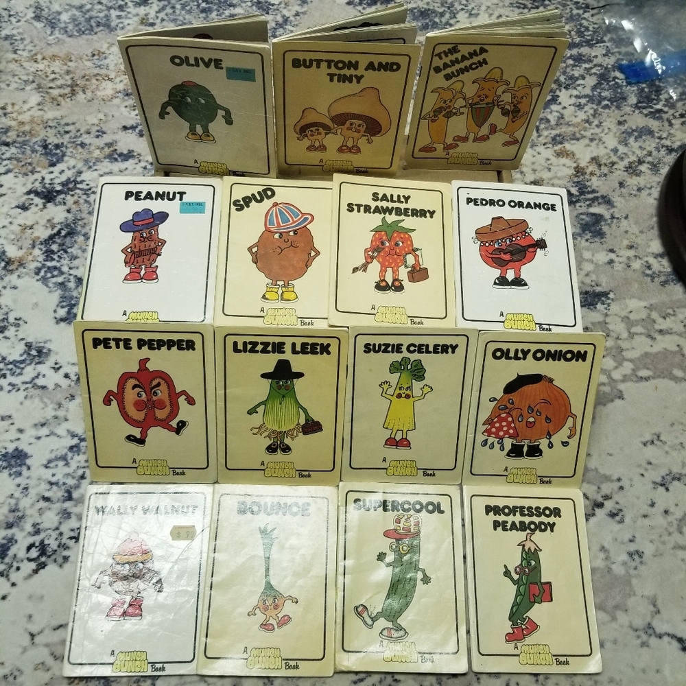 15 Munch Bunch Books Vintage 70s/80s